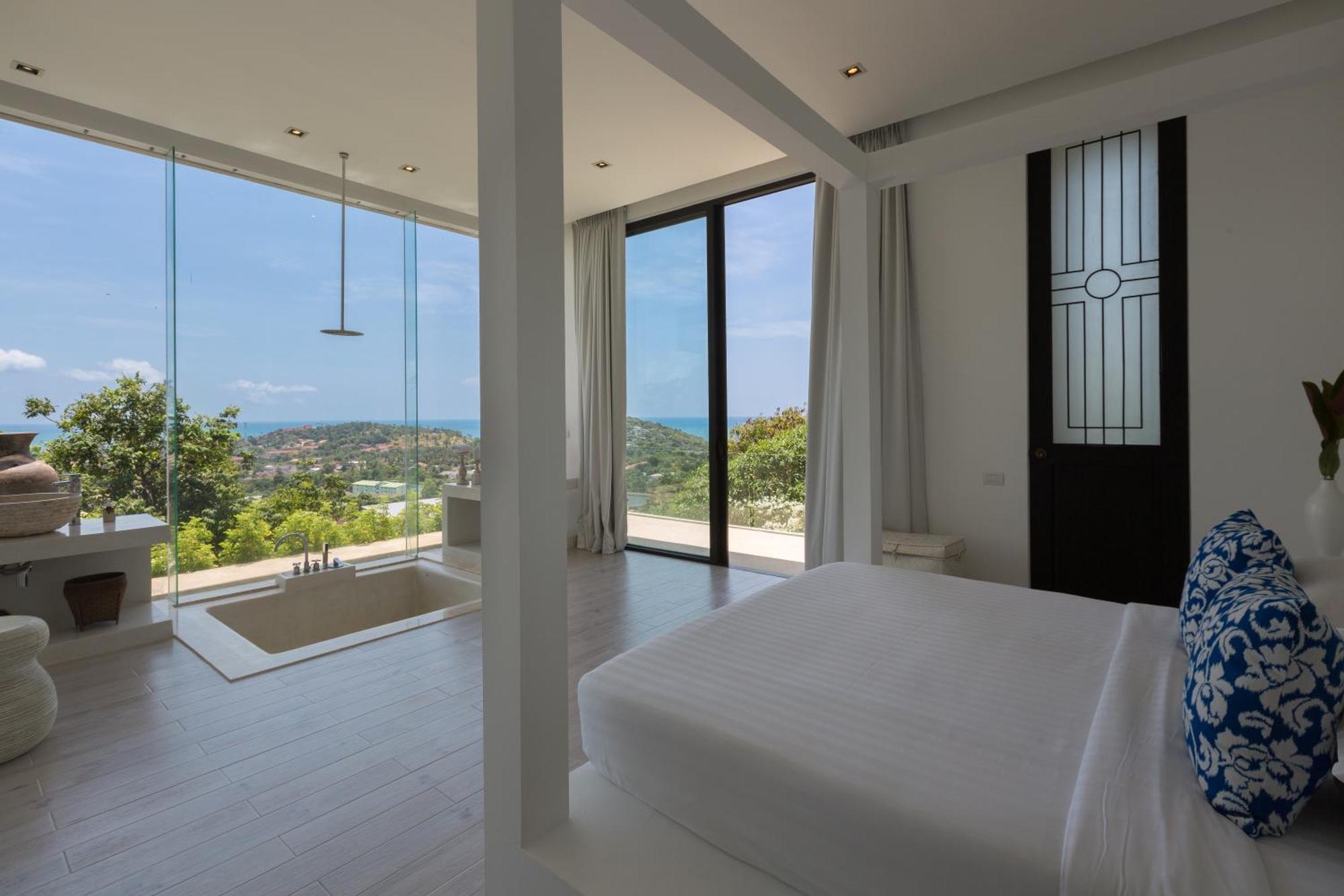 Villa Belle - Fully Serviced Private Sea View Villa With An Award Winning In-House Cook Choeng Mon Dış mekan fotoğraf