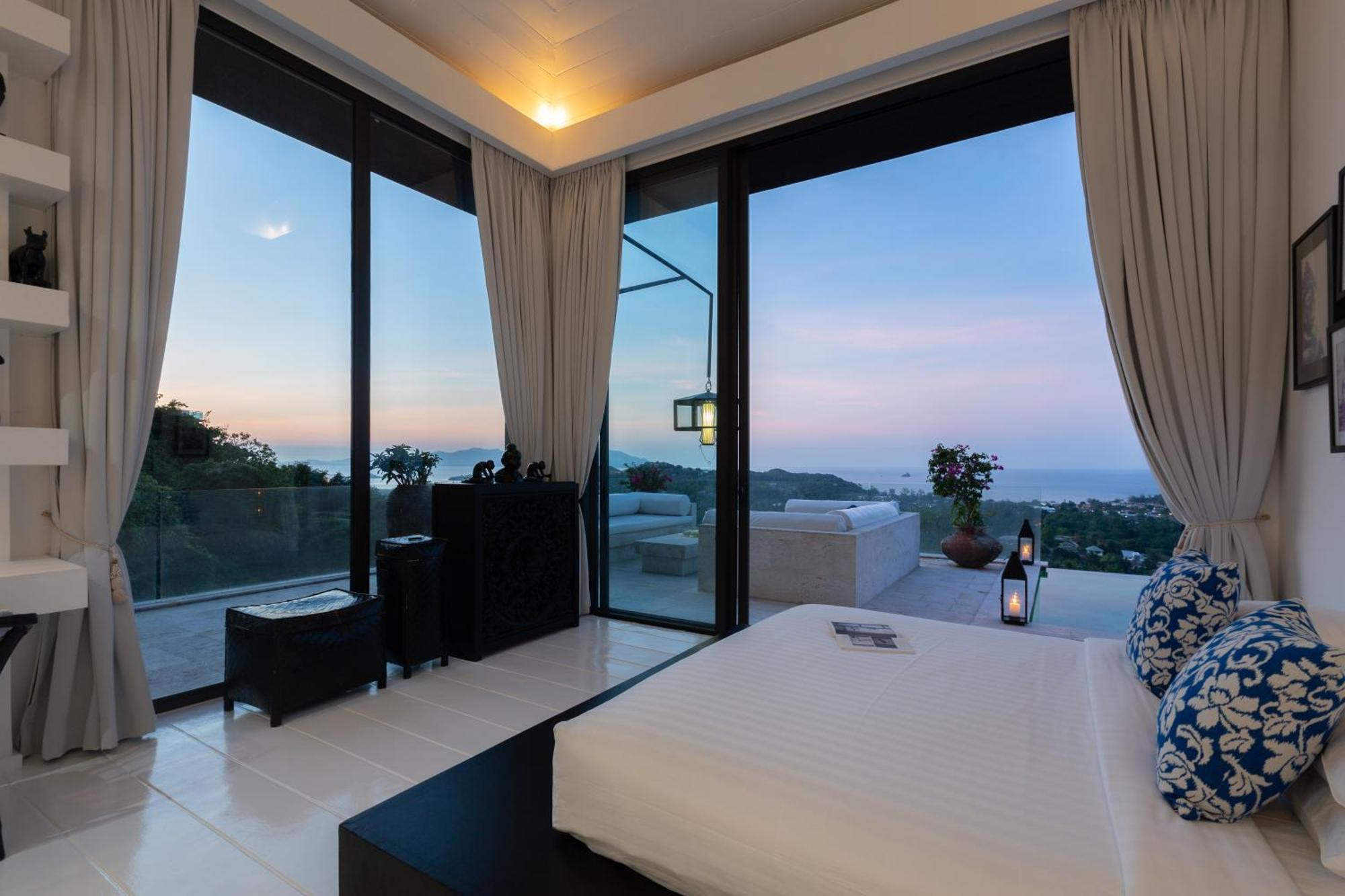 Villa Belle - Fully Serviced Private Sea View Villa With An Award Winning In-House Cook Choeng Mon Dış mekan fotoğraf
