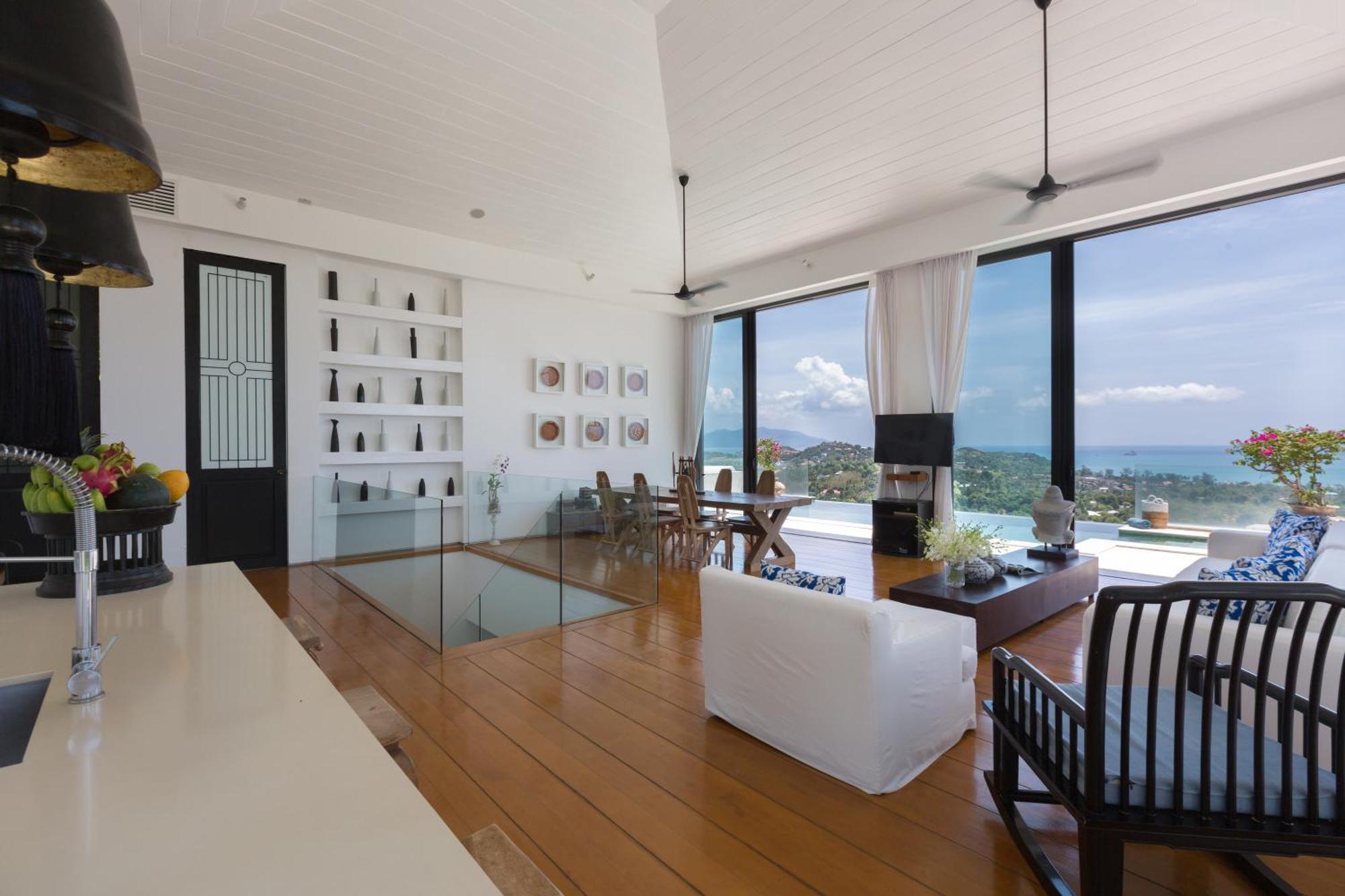 Villa Belle - Fully Serviced Private Sea View Villa With An Award Winning In-House Cook Choeng Mon Dış mekan fotoğraf