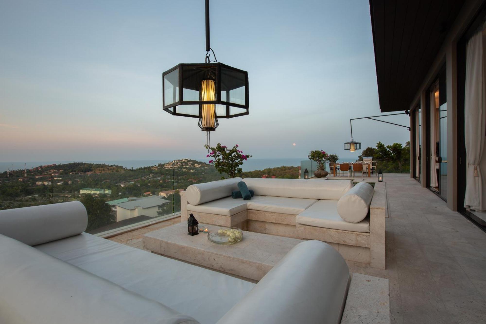 Villa Belle - Fully Serviced Private Sea View Villa With An Award Winning In-House Cook Choeng Mon Dış mekan fotoğraf