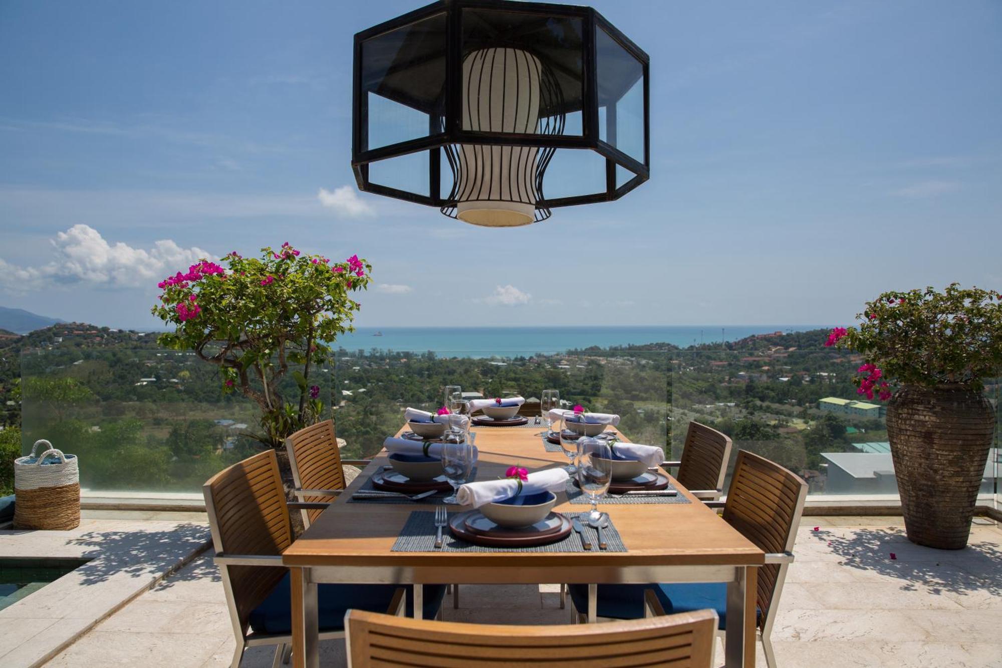Villa Belle - Fully Serviced Private Sea View Villa With An Award Winning In-House Cook Choeng Mon Dış mekan fotoğraf