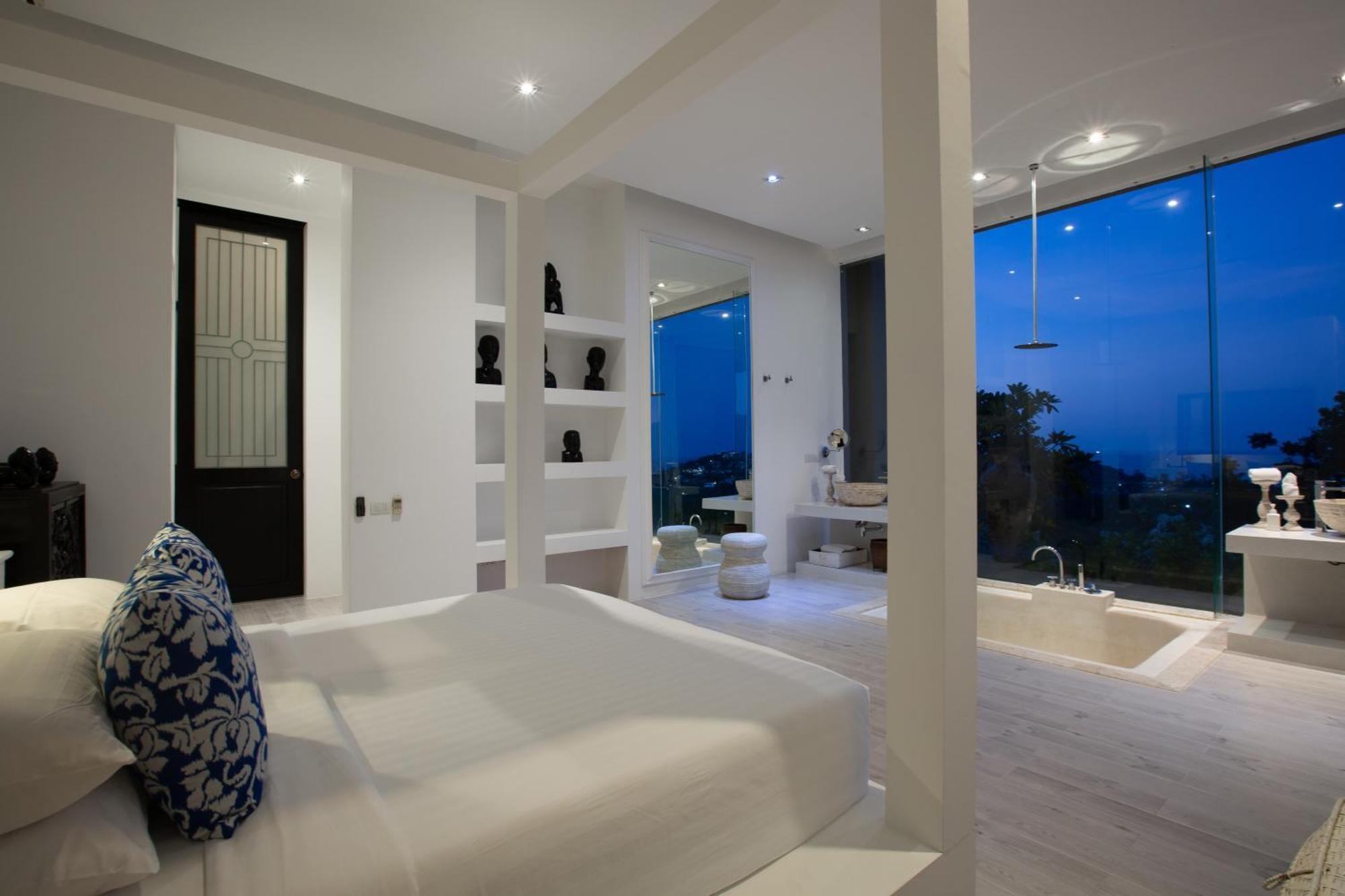 Villa Belle - Fully Serviced Private Sea View Villa With An Award Winning In-House Cook Choeng Mon Dış mekan fotoğraf