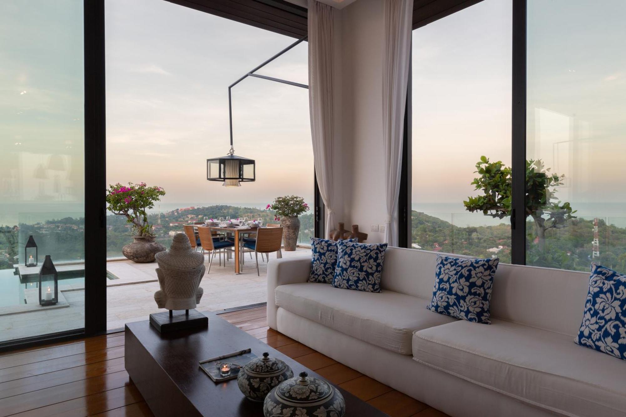 Villa Belle - Fully Serviced Private Sea View Villa With An Award Winning In-House Cook Choeng Mon Dış mekan fotoğraf