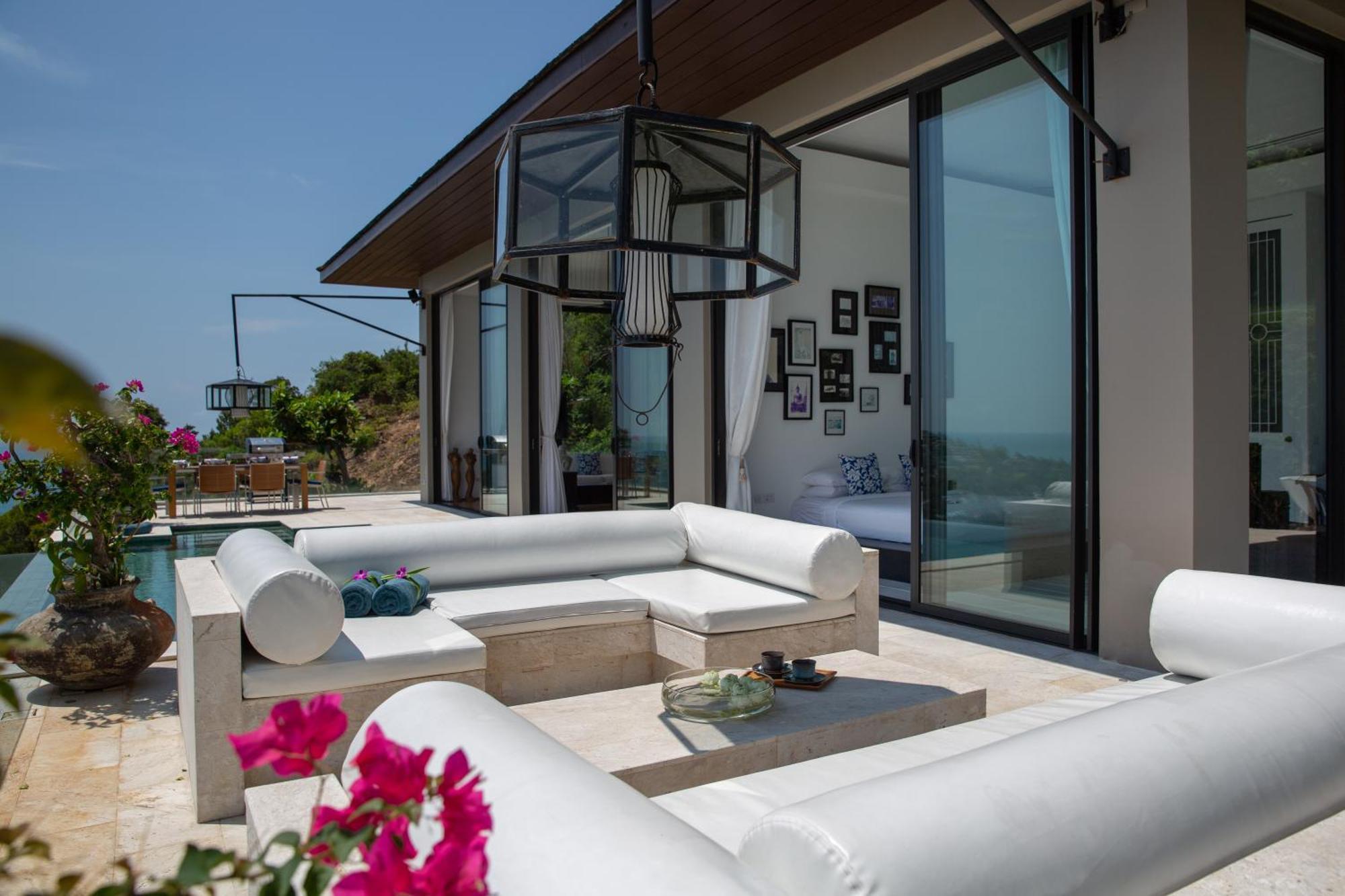 Villa Belle - Fully Serviced Private Sea View Villa With An Award Winning In-House Cook Choeng Mon Dış mekan fotoğraf