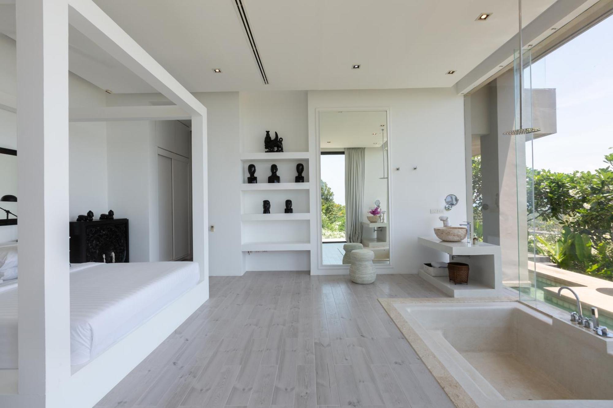 Villa Belle - Fully Serviced Private Sea View Villa With An Award Winning In-House Cook Choeng Mon Dış mekan fotoğraf