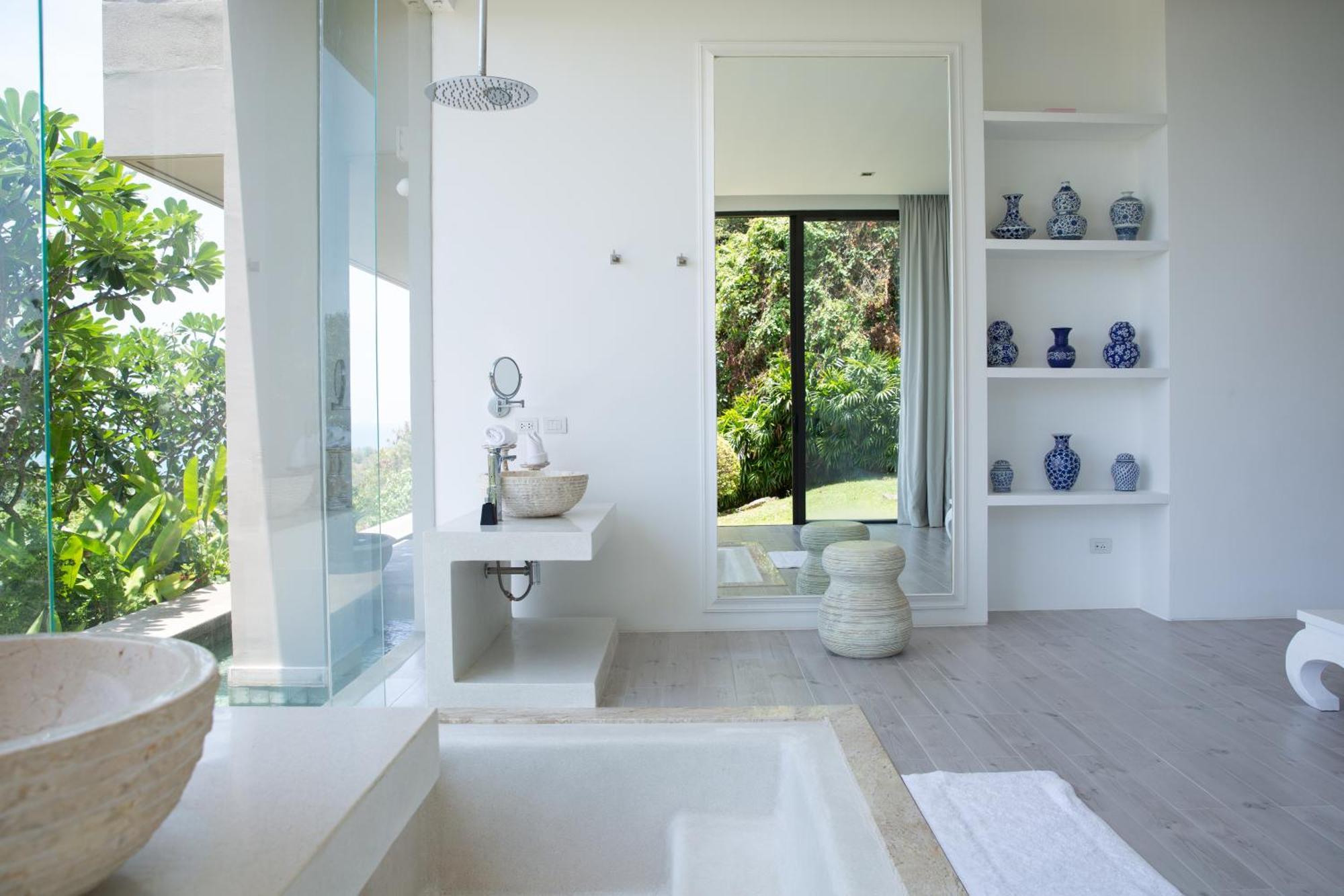 Villa Belle - Fully Serviced Private Sea View Villa With An Award Winning In-House Cook Choeng Mon Dış mekan fotoğraf